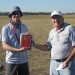Rick Horlander receives the 2009 award for 2nd place Sportsman in Saturday series