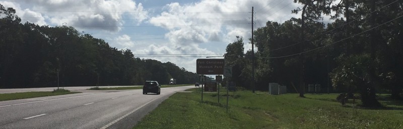 Sign going east on 50